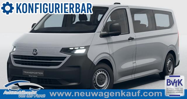 Volkswagen T7 Kombi - "Basis" (9AE, 7B3, 0I2, QL5) LIEFERUNG KOSTENLOS & PREISGARANTIE 2.0 TDI 4MOTION (ALLRAD) 150PS AUTOMATIK + LANGER RADSTAND, 1-Zonen-Klimaautomatik, Parksensoren hinten, Privacy-Glas, 70l-Tank, Radio 13" + Wireless App-Connect, Tempomat, Digitales Cockpit, Keyless Start, Schiebetüre rechts