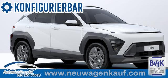 Hyundai KONA - "Comfort" LIEFERUNG KOSTENLOS! 1.0 T-GDI 115PS, NAVIGATION 12,3", Parksensoren vorrn/hinten, Rückfahrkamera, Tempomat, Alarm, LED-Scheinwerfer, Klimaanlage, Smart Key, Armlehne vorn, 4x elektr. Fensterheber, Spurhalteassistent, Müdigkeitserkennung
