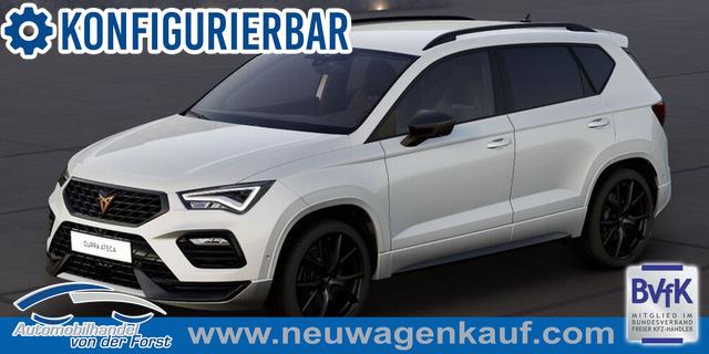 Cupra Ateca - "CUPRA" LIEFERUNG KOSTENLOS & PREISGARANTIE* 2.0 TSI 190PS DSG/AUTOMATIK 4DRIVE (ALLRAD), 5 Jahre Garantie, 19" Alu, NAVI 9,2", Climatronic, Park Assist, Parksensoren v/h, Digitales Cockpit, Privacy-Glas, Kessy, Sportschalensitze, LED-Scheinwerfer, Dachreling, Beheiztes M-Lederlenkrad, Tempomat