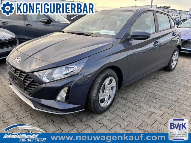 Hyundai i20 - "Comfort" LIEFERUNG KOSTENLOS! 1.0 T-GDI 90PS, NAVI 10,25", Klimaanlage, Parksensoren hinten, Rückfahrkamera, Tempomat, Lederlenkrad, Reserverad, Alarm, Armlehne, ZV mit Fernbedienung, Fernlichtassistent, 4x elektr. Fensterheber