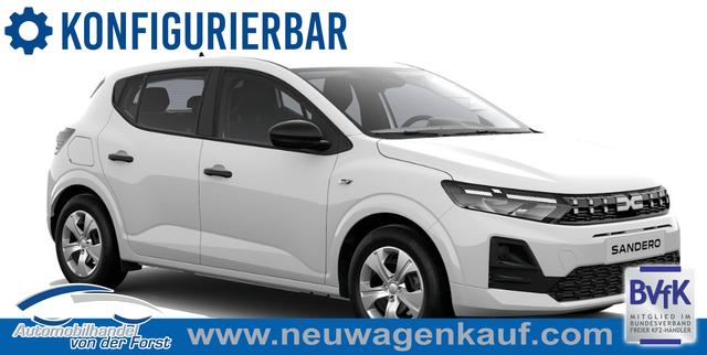 Dacia Sandero - "Essential" PREISGARANTIE & LIEFERUNG KOSTENLOS! 1.0 TCe 100, NEUES MODELL, 3 Jahre Garantie, Parksensoren hinten, Tempomat, Multimedia-System Media Control, Regen-/Licht-Sensor, Zentralverriegelung mit Fernbedienung, Elektr. Fensterheber vorne, Fahrersitz h&ouml;henverstellbar