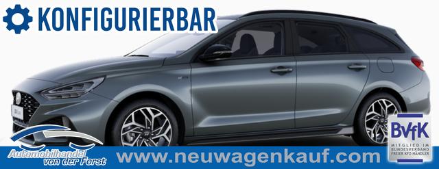 Hyundai i30 Kombi - "Comfort" LIEFERUNG KOSTENLOS! 1.0 T-GDI 115PS, NAVIGATION 10,25", Parksensoren vorn/hinten, R&uuml;ckfahrkamera, BI-LED-Scheinwerfer, Klimaanlage, Lederlenkrad, Tempomat, ZV mit Fernbedienung, Alarmanlage, Reserverad, Nebelscheinwerfer, Dachreling