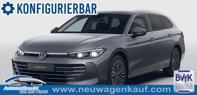 Volkswagen Passat Variant - "Elegance" PREISGARANTIE & LIEFERUNG KOSTENLOS" 1.5 eTSI 150PS DSG, Metallic, 17" Alu, Leder Varenna/Massage/ergoSitze, Head-up-Display, NAVI 15", Privacy-Glas, Elektr. Heckklappe, 3Z-Climatronic, IQ LIGHT MATRIX, Sitzheizung, M-Lederlenkrad beheizt, ACC, Alarm, Park Assist, PDC, R-Kamera, Keyless
