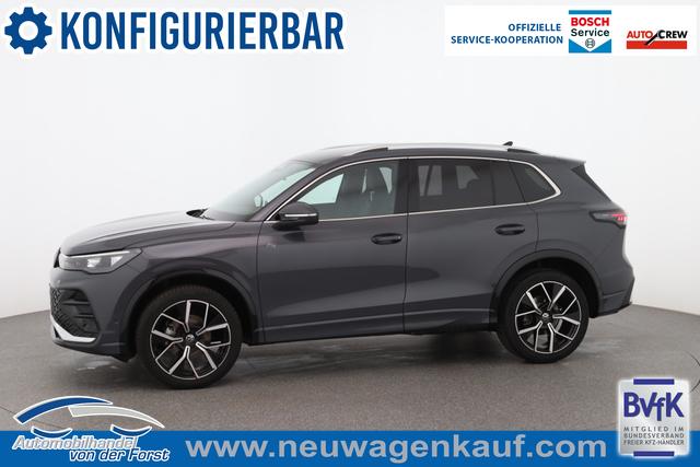 Volkswagen Tiguan - "Trend" (2) LIEFERUNG KOSTENLOS & PREISGARANTIE* 1.5 eTSI 130PS DSG/AUTOMATIK, 17" Alu, ACC-Tempomat, LED-Scheinwerfer, Parksensoren vo/hi, R&uuml;ckfahrkamera, Digital Cockpit Pro, Radio Ready2Discover 12,9" + App-Connect, Climatronic, M-Lederlenkrad, Dachreling