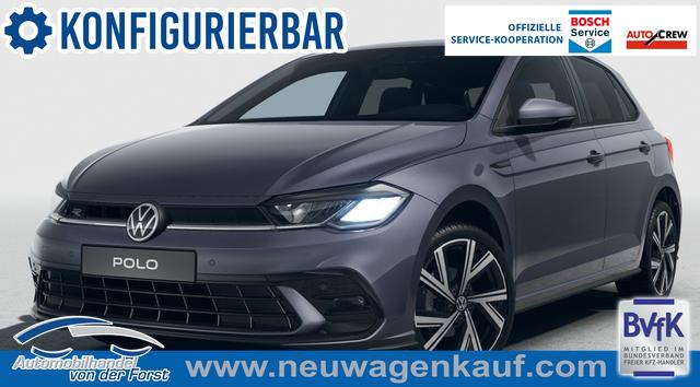 Volkswagen Polo - "R-Line LIMITED" LIEFERUNG KOSTENLOS & PREISGARANTIE* 1.0 TSI 115PS DSG/AUTOMATIK, Metallic, 17" Alu, Park Assist inkl. Parksensoren, R&uuml;ckfahrkamera, Side Assist, Toter-Winkel, Sicht-Paket PLUS, Abgedunkelte Scheiben, ACC, LED, Klima, Radio Ready2Discover, Wireless AppConnect