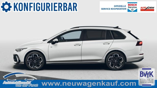 Volkswagen Golf Variant - "R-Line Limited" LIEFERUNG KOSTENLOS & PREISGARANTIE* 1.5 eTSI (Mild-Hybrid) 150PS DSG, WINTERPAKET, 18" Alu, Metallic, LED-Scheinwerfer Plus, Keyless, Elektr. Heckklappe, Alarm, Sportsitze, Sportfahrwerk, Abgedunkelte Scheiben, Adaptiver Tempomat ACC, Digital Cockpit Pro, Radio2Discover 12,9" + App-Connect