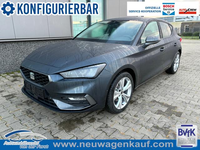 Seat Leon - "Style" LIEFERUNG KOSTENLOS! 1.5 TSI 115PS, 5 Jahre Garantie, 16" Alu, Climatronic, Parksensoren vorn/hinten, Media System PLUS 10,4"/Bluetooth, Tempomat, Full Digital Cockpit, LED-Scheinwerfer, M-Lederlenkrad, Reserverad, Verkehrszeichenerkennung