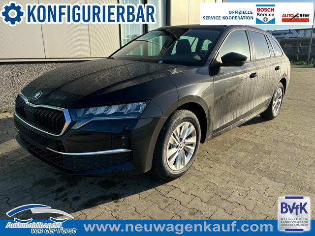 Skoda Octavia Combi - "Essence" LIEFERUNG KOSTENLOS & PREISGARANTIE* 1.5 TSI ACT 115PS, 5 JAHRE GARANTIE, Climatronic, Parksensoren hinten, Sitzheizung, LED-Scheinwerfer, Radio 10" + Wireless Smartlink, Tempomat, Lederlenkrad, Dachreling