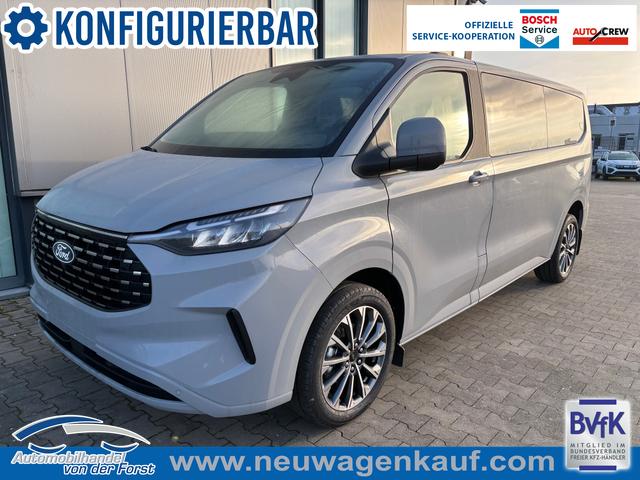Ford Tourneo Custom - "Sport" LIEFERUNG KOSTENLOS! 2.0 TDCi 170PS AUTOMATIK L1H1, 5J Garantie, 8 Pl&auml;tze, 17" Alu, Schiebet&uuml;re re+li, Teil-Kunstlederpolster + Sitzheizung, 3-Zonen-Klimautomatik, Alarm, Privacy-Glas, Parksensoren v/h, R&uuml;ckfahrkamera, LED-Scheinwerfer, Keyless, Beheizte Frontscheibe