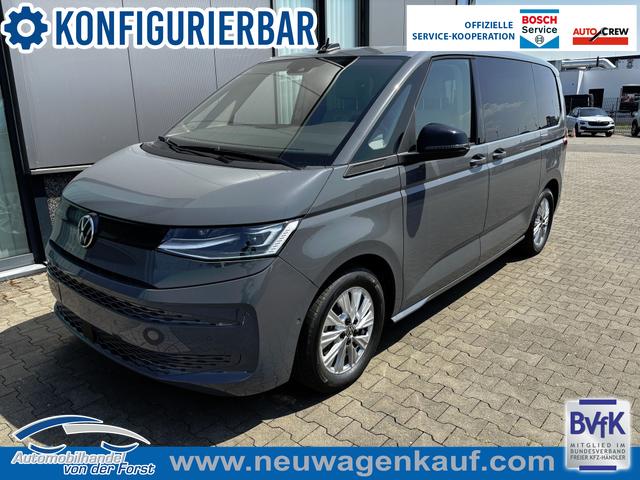 Volkswagen T7 Multivan - "Start" LIEFERUNG KOSTENLOS & PREISGARANTIE* 2.0 TDI 150PS DSG, 2 Jahre VW-Garantie, 5-Sitzer, 16" Stahlfelgen, Schiebet&uuml;re links & rechts, Tempomat, Klimaanlage, Radio Ready2Discover 10" + Wireless App-Connect, Keyless Start