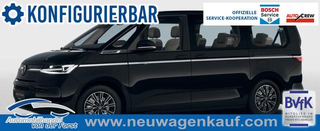 Volkswagen T7 Multivan - "Style" Preisgarantie & KOSTENLOSE LIEFERUNG! 1.5 eHybrid (Plug-In-Hybrid) 4x4 (ALLRAD) LANGER &Uuml;BERHANG, 17" Alu, 7-SITZER, Elektr. Schiebet&uuml;ren, IQ LIGHT Matrix, Sitzheizung, Park Assist, PDC vorn/hinten, R&uuml;ckfahrkamera, Alarm, ACC, 3Z-Climatronic, Radio 10"+App-Connect, Digital Cockpit Pro