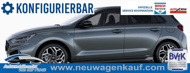 Hyundai i30 - "Comfort" LIEFERUNG KOSTENLOS! Hatchback 1.0 T-GDI 115PS, NAVIGATION 10,25", Parksensoren vorn/hinten, R&uuml;ckfahrkamera, BI-LED-Scheinwerfer, Klimaanlage, Lederlenkrad, Tempomat, ZV mit Fernbedienung, Alarmanlage, Reserverad, Nebelscheinwerfer