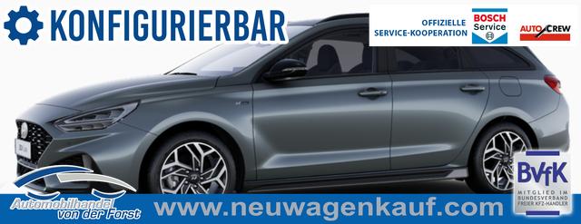 Hyundai i30 Kombi - "Comfort" LIEFERUNG KOSTENLOS! 1.0 T-GDI 115PS, NAVIGATION 10,25", Parksensoren vorn/hinten, R&uuml;ckfahrkamera, BI-LED-Scheinwerfer, Klimaanlage, Lederlenkrad, Tempomat, ZV mit Fernbedienung, Alarmanlage, Reserverad, Nebelscheinwerfer, Dachreling
