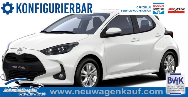 Toyota Yaris - "Active / EU-Business" LIEFERUNG KOSTENLOS! 1.5 Hybrid 115PS CVT/AUTOMATIK, 3J. Garantie, 15" Alufelgen, Klimaautomatik, Sitzheizung, Lederlenkrad beheizt, R&uuml;ckfahrkamera, ACC, Radio 9" + Smartphone-Integration, Armlehne, ZV mit Fernbedienung