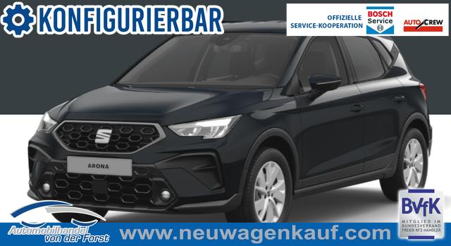 Seat Arona - "Reference" LIEFERUNG KOSTENLOS! 1.0 TSI 95PS, 5 Jahre Garantie, 16" Alufelgen, Parksensoren hinten, Radio 8,25"/Bluetooth, LED-Scheinwerfer/LED-R&uuml;ckleuchten, Nebelscheinwerfer, 4x elektr. Fensterheber, Dachreling, Zentralverriegelung mit Fernbedienung