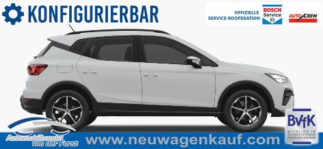 Seat Arona - "Style Edition" LIEFERUNG KOSTENLOS! 1.0 TSI 115PS, 5 Jahre Garantie, Sitzheizung, Klima, ACC/Tempomat, M-Lederlenkrad, 16" Alufelgen, R&uuml;ckfahrkamera, Parksensoren hinten, Radio 8,25"/Bluetooth + FULL-LINK, LED-Scheinwerfer/LED-R&uuml;ckleuchten, Nebelscheinwerfer, 4x elektr. FH, Dachreling