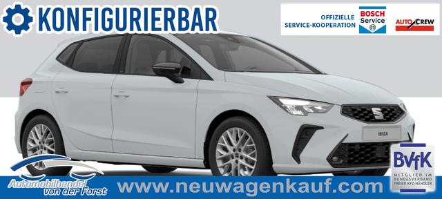 Seat Ibiza - "Reference" LIEFERUNG KOSTENLOS! 1.0 MPI 80PS, 5 JAHRE GARANTIE, Parksensoren hinten, Radio 8,25"/Bluetooth, LED-Scheinwerfer, LED-R&uuml;ckleuchten, Zentralverriegelung mit Fernbedienung