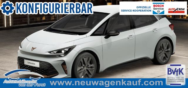 Cupra Born NEUES MODELL - "VZ 79/84" INKL. LIEFERUNG KOSTENLOS & PREISGARANTIE* NEUWAGEN OHNE TAGESZULASSUNG (BAFA-F&Auml;HIG)5 Jahre Garantie, 20" Alu, MATRIX-LED, 2-Zonen-Climatronic, DCC-D&auml;mpferregelung, Keyless, Alarm, Parksensoren vo/hi, Kamera, ACC Tempomat, Media System 12,9" + Full-Link, Vorbereitung AHK, Privacy-Glas, Sitzheizu