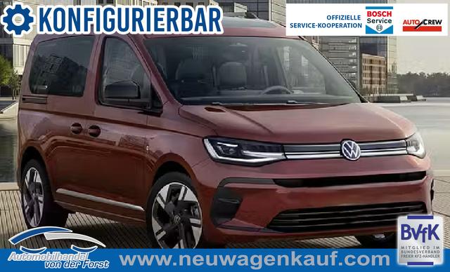 Volkswagen Caddy - "Trend" (NEUES MODELL) PREISGARANTIE & KOSTENLOSE LIEFERUNG 2.0 TDI 102PS (5-SITZER, KURZER RADSTAND), 2-Zonen-Climatronic, Parksensoren vorn/hinten, Radio 12,9" + Wireless AppConnect, M-Lederlenkrad, Digital Cockpit, Schiebet&uuml;ren links/rechts