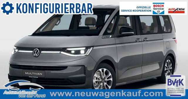 Volkswagen T7 Multivan - "Trend" (NEUES MODELL) Preisgarantie & KOSTENLOSE LIEFERUNG! 2.0 TDI 150PS DSG LANGER RADSTAND, 5-Sitzer, Climatic, Parksensoren vorn/hinten, R&uuml;ckfahrkamera, M-Lederlenkrad, App-Connect, Digital Cockpit Pro, Schiebet&uuml;re li/re