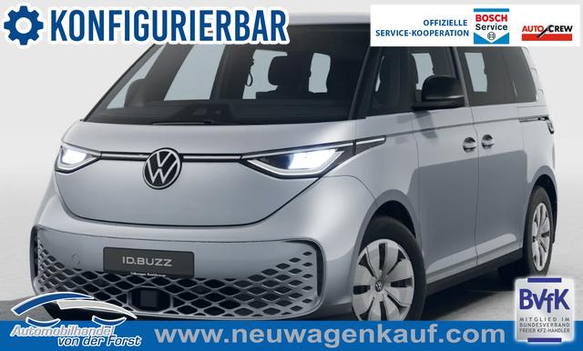 Volkswagen ID. Buzz - "PURE 5-Sitzer 140KW/190PS 58kWh KURZ" LIEFERUNG KOSTENLOS! 2-Zonen-Climatronic, Infotainment 12,9" + App-Connect, ACC Tempomat, Parksensoren vorne und hinten, Schiebet&uuml;re links und rechts, LED-Scheinwerfer