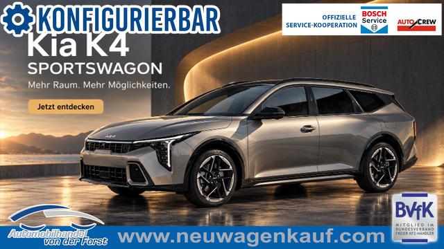 Kia K4 Sportswagon - "Silver" LIEFERUNG KOSTENLOS! 1.0 T-GDI 115PS, 7 Jahre Garantie, 16" Alufelgen, Klimaanlage, Navigation 12,3", Parksensoren vorne/hinten, R&uuml;ckfahrkamera, Alarm