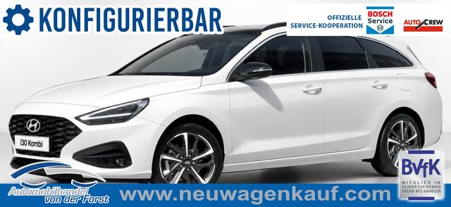 Hyundai i30 Kombi - "N Line" LIEFERUNG KOSTENLOS! 1.0 T-GDI 115PS, 18" Alufelgen, Sportsitze, Alupedale, Winter-Paket, 2-Zonen-Klimaautomatik, Privacy-Glas, Navigation 10,25", Parksensoren vorne und hinten, R&uuml;ckfahrkamera, Tempomat, Sportlenkrad, Alarm