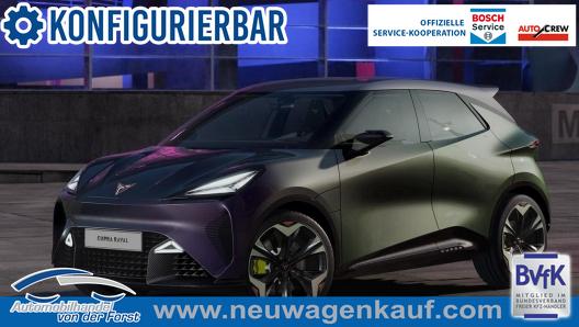 Cupra Raval - Cupra Raval VZ EXTREME Vollelektrisch 166 kW (226 PS) Batterie netto 52 kW, 19 Zoll Leichtmetallfelgen Sulfur, R&uuml;ckkamera, LED, PDC v+h, Navigationssystem, induktive Telefon Ladestation,Winterpaket,elektr. Sitze, Green Matt Metallic