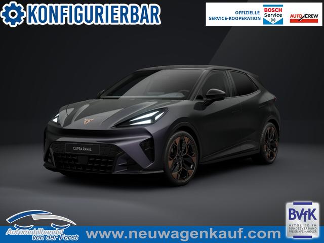 Cupra Raval - Cupra Raval Dynamic Plus Plasma Vollelektrisch 155 kW (211 PS) Batterie netto 52 kW, 19 Zoll Leichtmetallfelgen, R&uuml;ckkamera, LED, PDC v+h, Radioanlage, induktive Telefon Ladestation,Winterpaket,, Zweifarbenlackierung