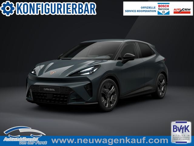 Cupra Raval - Cupra Raval Dynamic Vollelektrisch 155 kW (211 PS) Batterie netto 52 kW, 18 Zoll Leichtmetallfelgen, R&uuml;ckkamera, LED, PDC v+h, Radioanlage, induktive Telefon Ladestation,Winterpaket,