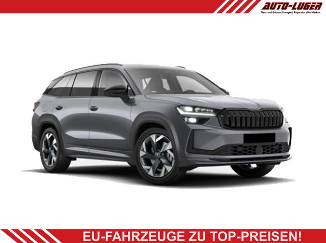 Skoda Kodiaq - Sportline 2.0 TSI DSG 4x4 7Sitzer*Standheizung*AHK*NAVI*SHZ*Matrix*360&deg;*IPA*Keyless*Canton