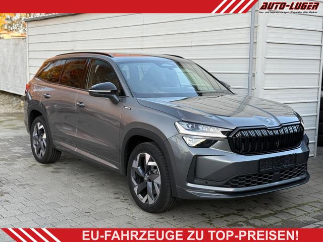 Skoda Kodiaq - Sportline 2.0 TDI DSG 4x4 7Sitzer*AHK*NAVI*SHZ*Matrix*360&deg;*IPA*Keyless*Canton