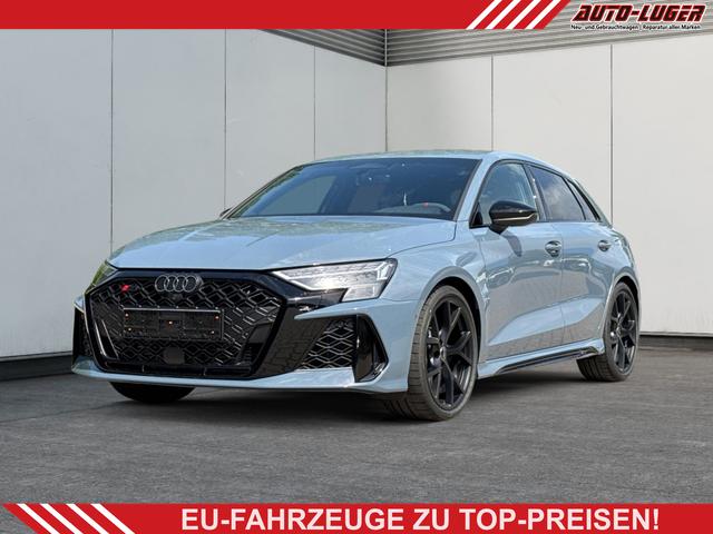 Audi RS3 Sportback - PANO+SONOS+MATRIX+eHK+360KAM+SHZ+KLIMA+DESIGNPAKET ROT