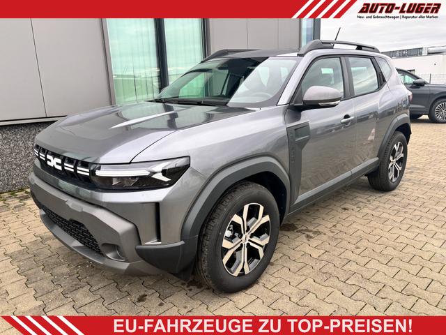 Dacia Duster - Expression 1.6 HYBRID 140 AUTOMATIK (Benzin/Elektro), 17" Alufelgen "TERGAN", Klimaanlage, R&uuml;ckfahrkamera, Parksensoren hinten, LED-Scheinwerfer, Radio Media 10" + Smartphone-Spiegelung, Armlehne, Dachreling, Tempomat, Verkehrszeichenerkennung, Spurassistent