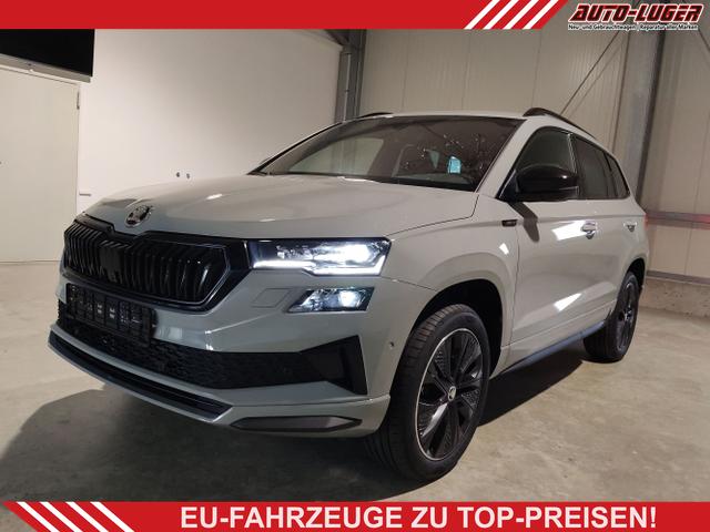 Skoda Karoq - Sportline 2.0 TSI 190 PS 4x4 DSG Navi-Anhängerkupplung-Garantie-LED-Matrix-AppleCarPlay-Android-Auto-ACC-Kessy-2-Zonen-Klimaautomatik-18''Alu
