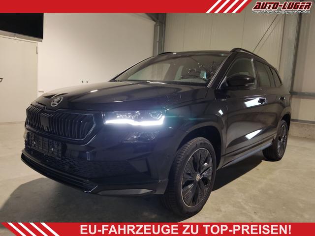 Skoda Karoq - Sportline 2.0 TSI 190 PS 4x4 DSG Navi-Anhängerkupplung-Garantie-LED-Matrix-AppleCarPlay-Android-Auto-ACC-Kessy-2-Zonen-Klimaautomatik-18''Alu