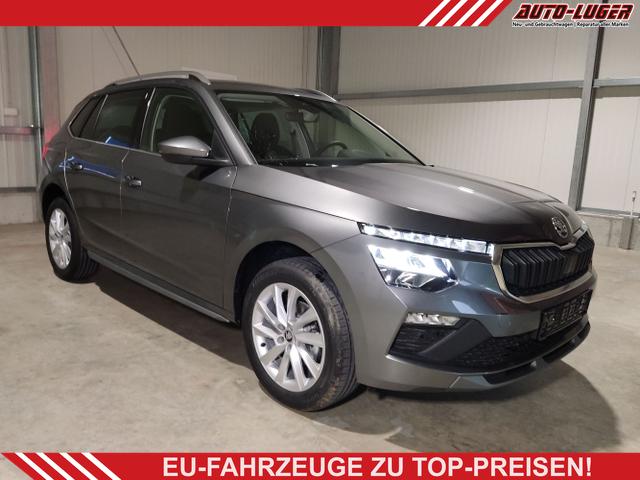 Skoda Kamiq - 130 Jahre Premium Edition 1.5 TSI 150 PS DSG Anhängerkupplung-AppleCarPlay-AndroidAuto-Winterpaket-Alcantara-DAB-Tempomat-Totwinkelassist-Kamera-SunSet-el.Heckklappe-17''Alu-Sofort