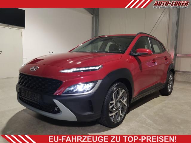 Hyundai KONA - 1.6 GDI Hybrid 141 PS DCT Navi-Anhängerkupplung-AppleCarPlay-AndroidAuto-Winterpaket-Rückfahrkamera-18''Alu