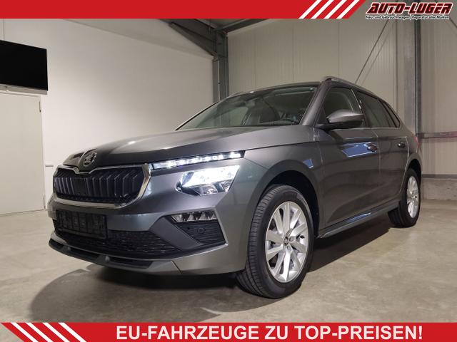 Skoda Kamiq - 130 Jahre Premium Edition 1.5 TSI 150 PS DSG Anhängerkupplung-AppleCarPlay-AndroidAuto-Winterpaket-Alcantara-DAB-Tempomat-Totwinkelassist-Kamera-SunSet-el.Heckklappe-17''Alu