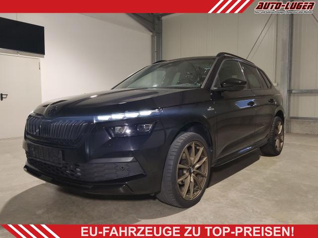 Skoda Kamiq - Monte Carlo 1.5 TSI 150 PS DSG Anhängerkupplung-Kamera-Navi-Soundsystem-el.Heckklappe-LED-Matrix-18''Alu