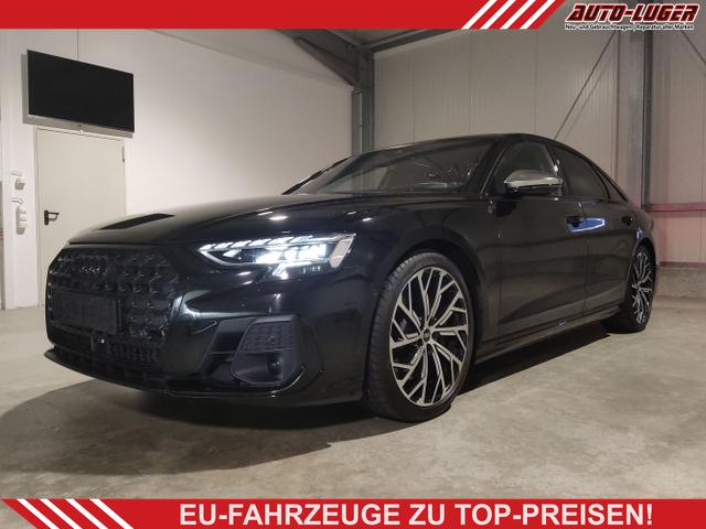 Audi S8 - 4.0 TFSI quattro tiptronic 571 PS HD-Matrix-LED-Bang&Olufsen-Premium-3D-Assistenzpaket-Plus-Lederpaket-Nappaleder-Fond-Entertainmentsystem-DVD-OLED-Rückleuchten-Massage-Parkassist-Komfort-Heizpaket-Dynamica-Paket-Navi-Quality-Air-Paket-21''Alufelgen