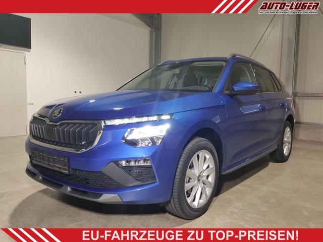 Skoda Kamiq - 130 Jahre Premium Edition 1.5 TSI 150 PS DSG Anhängerkupplung-AppleCarPlay-AndroidAuto-Winterpaket-Alcantara-DAB-Tempomat-Totwinkelassist-Kamera-SunSet-el.Heckklappe-17''Alu