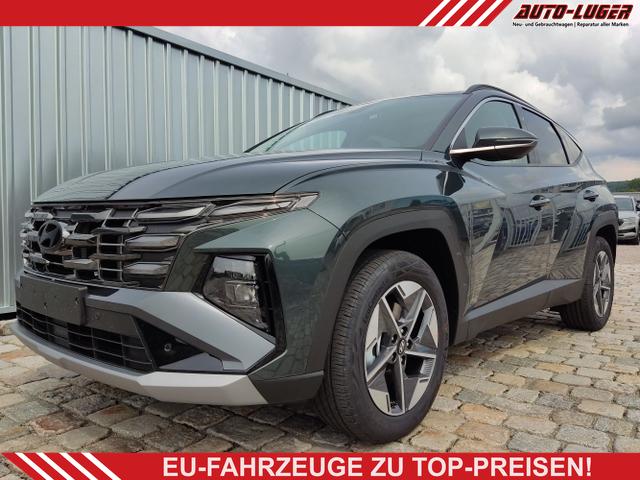 Hyundai TUCSON - GO 1.6 T-GDI 48V 2WD 7DCT Navi-18"-2 Zonen Klimaautomatik-LED-Kamera-Sofort