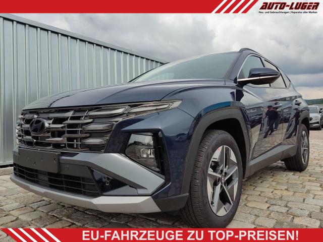 Hyundai TUCSON - GO 1.6 T-GDI 48V 2WD 7DCT Navi-18"-2 Zonen Klimaautomatik-LED-Kamera-Sofort