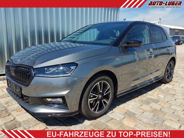 Skoda Fabia - Monte Carlo 1.0 TSI 116 PS DSG -Smartlink-DAB-Bluetooth-Klimaautomatik-2xPDC-Kamera-SHZ-LED-Tempomat-16''Alu-Sofort