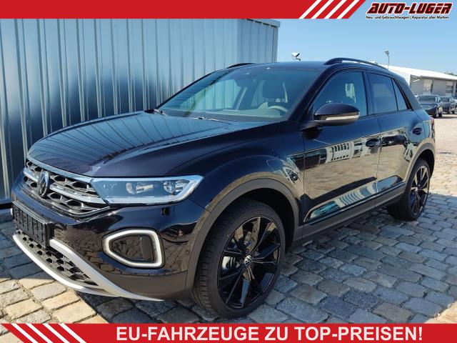 Volkswagen T-Roc - Black Style 1,5 TSI 150 PS DSG AHK-IQ Light-Navi-ACC-Kamera-19 "Alu-IQ Drive
