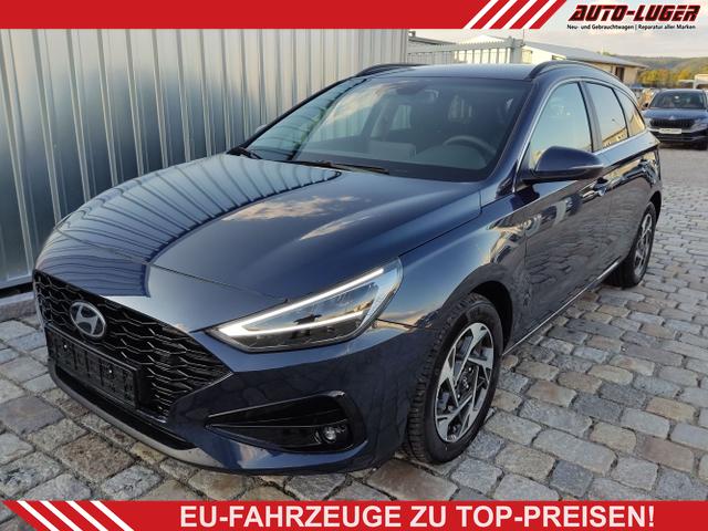 Hyundai i30 Kombi - Style Plus Edition 1,5 T-GDI MHEV 48 V 140 PS 7-DCT Navi-Klimaautomatik-AppleCarPlay-AndroidAuto-Rückfahrkamera-PDC-DAB-16''Alu-Sofort