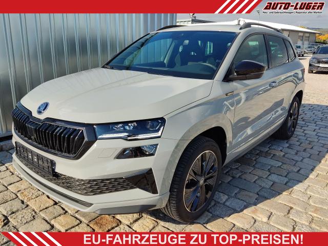 Skoda Karoq - Sportline 2,0 TDI 4x4 150 PS DSG Navi-4x Sitzheizung-Canton Sound-Anhängerkupplung-LED-Matrix-AppleCarPlay-Android-Auto-ACC-Kessy-2-Zonen-Klimaautomatik-18''Alu-Sofort