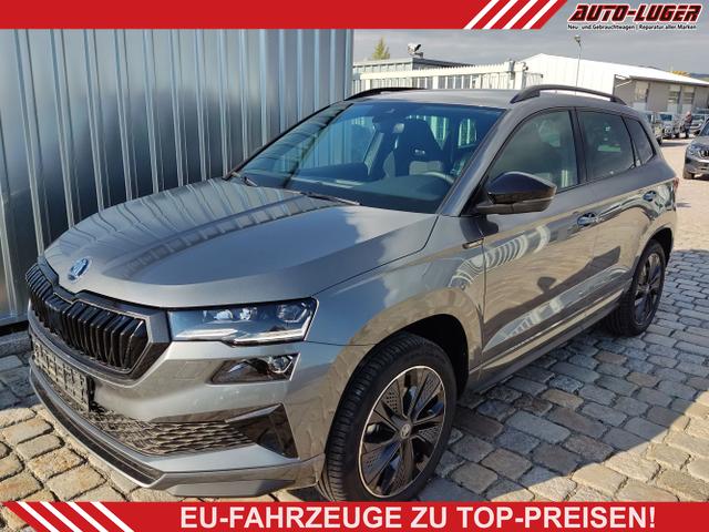 Skoda Karoq - Sportline 2.0 TDI 150 PS 4x4 DSG Navi-Anhängerkupplung-Garantie-LED-Matrix-AppleCarPlay-Android-Auto-ACC-Kessy-2-Zonen-Klimaautomatik-18''Alu-Sofort