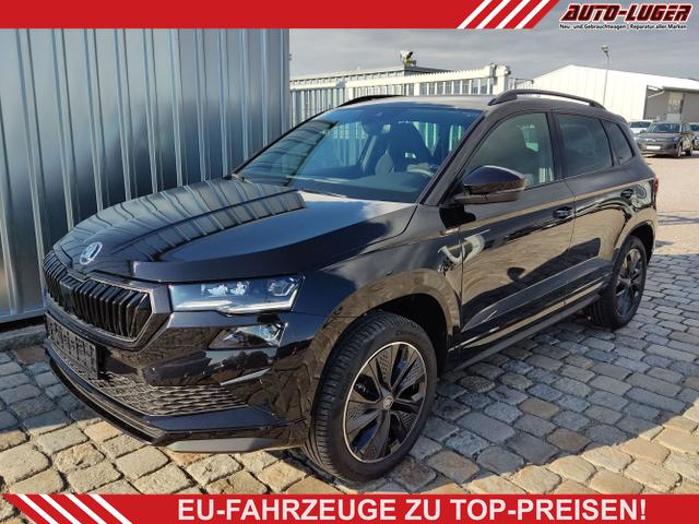 Skoda Karoq - Sportline 2.0 TSI 190 PS 4x4 DSG Navi-Anhängerkupplung-Garantie-LED-Matrix-AppleCarPlay-Android-Auto-ACC-Kessy-2-Zonen-Klimaautomatik-18''Alu-Sofort